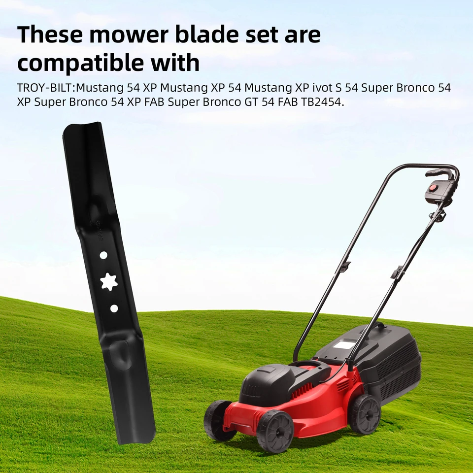 Blade Set Troy Bilt Mustang 54 Blades Cub Cadet Ultima Zt1 54