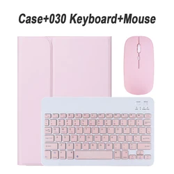 Slim Keyboard Cover with Stand for Portuguese Keyboard (Pink B)