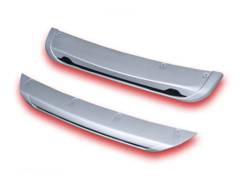 

ABS Front & Rear Bumper Skid Protector Guard Plate Trim 2pcs (Rear Part with Radar Holes) For Nissan Qashqai J11 2012 -2016