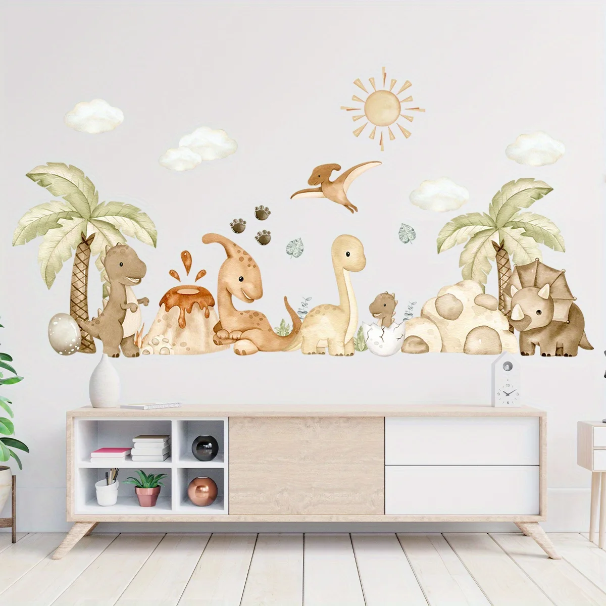 Cute Dinosaur Wall Stickers 4