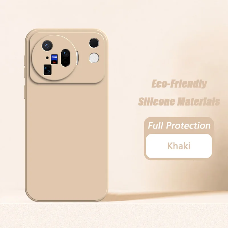 Upgraded Liquid Silicone Phone Cover with Soft Shockproof Microfiber Lining
