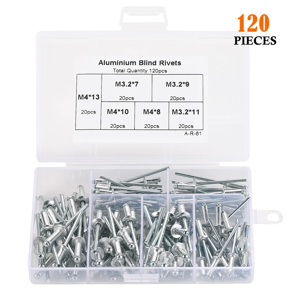 Coffrets de rivets, Assortiment de rivets aveugles