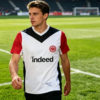 2026 Eintracht Men's/Women's Football Shirt Sports Quick Drying Breathable T-shirt New Frankfurt Youth Street Fashion Casual Top 1