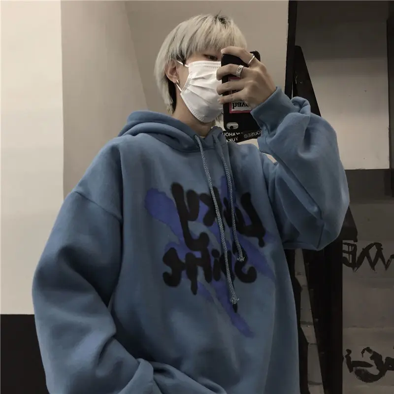 

Hooded 2024 Punk Hoodies Long Hip Hop Female Clothes Grunge Sweatshirt for Women Aesthetic Korean Y2k Harajuku Baggy Streetwear