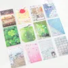 60 Sheets Cute Japanese Y2K Memo Pads Girls Message Paper Journal DIY Base Material Notepad School Stationery 1