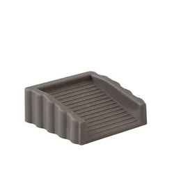 Innovative Windproof Door Stopper with Matte Finish - Safety Wedge & Anti - Collision Blocker (GRAY)