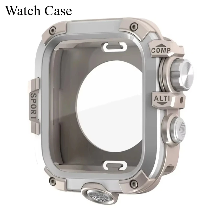 Durable Waterproof Metal+PC Bumper Case with Protective Film