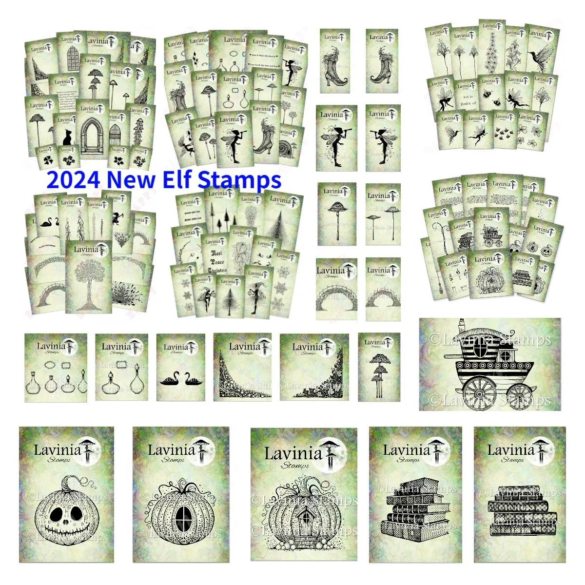 Elf Stamp Collection Diy Scrapbooking Silicone Stamps Decoration Paper Card Album Craft Embossing Template Hallowmas