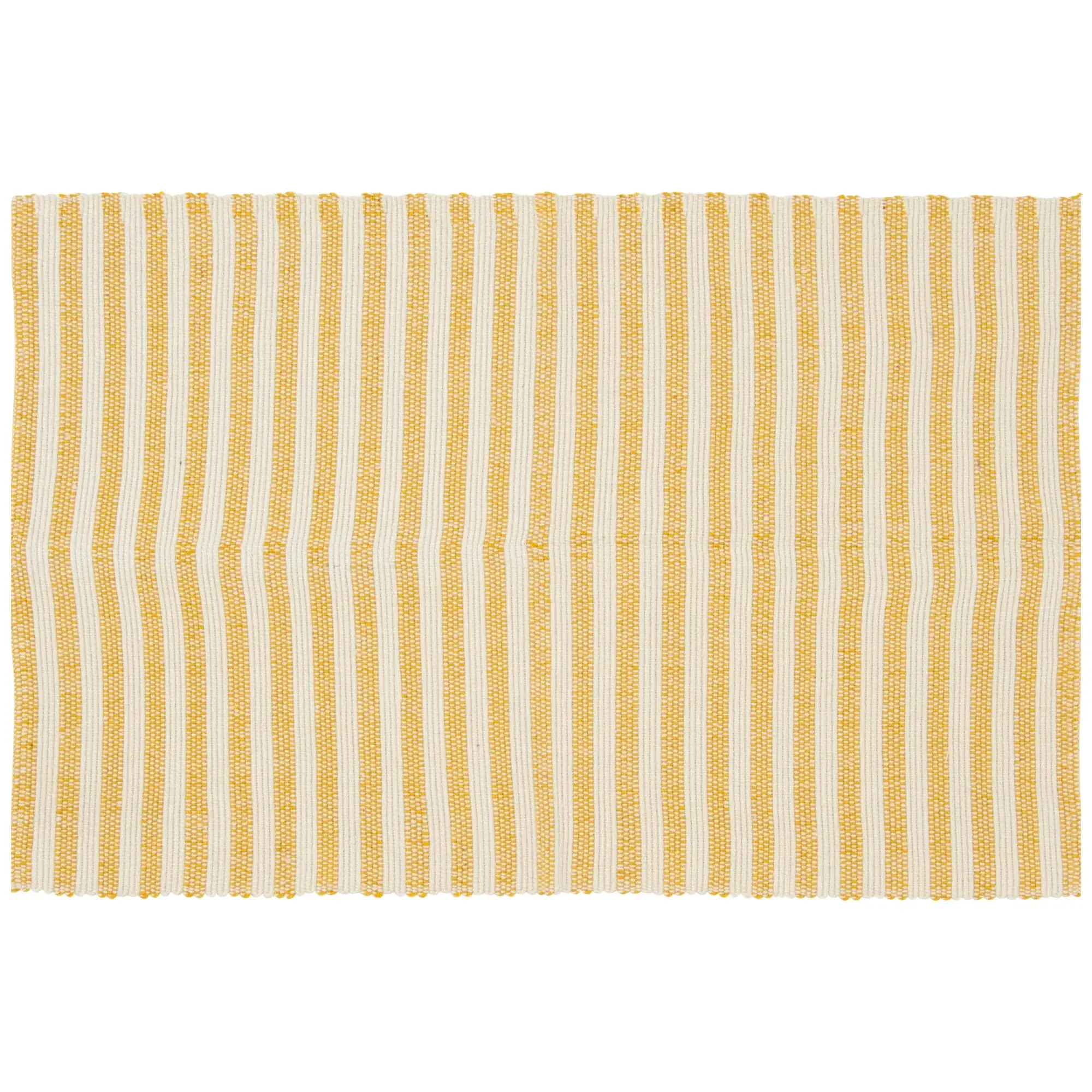 

Home Décor Collection 24" x 36" Yellow Stripe Layering Rug