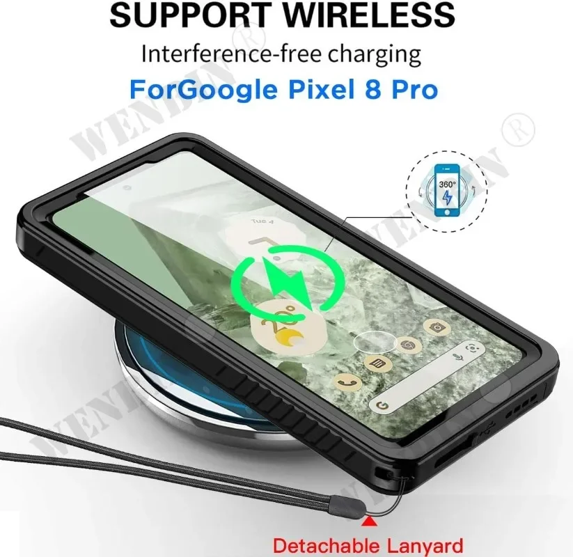Luxury 360° Waterproof and Shockproof Case - Snow, Dust & Underwater Protection