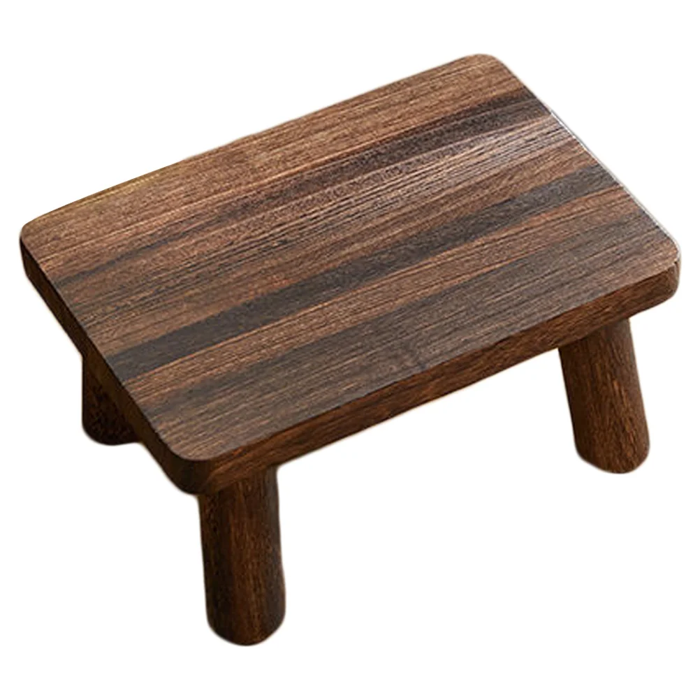 Square Mini Stool Wooden Step Stools For Foot Stool Small Bed Child Bedroom Bathroom Kitchen Childrens Stools Wooden