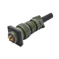 5015 MIL STD Circular Connector 16S-1 16S-8 Plug Socket Military Specification Connector 7pin 5pin MIL-C MS3102 MS3106 MS3108 4