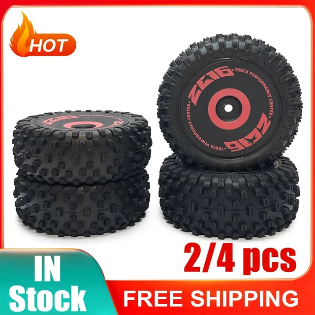 2 Pieces RC Wheels Tires Replacements for HBX 16889 Trucks RC - AliExpress