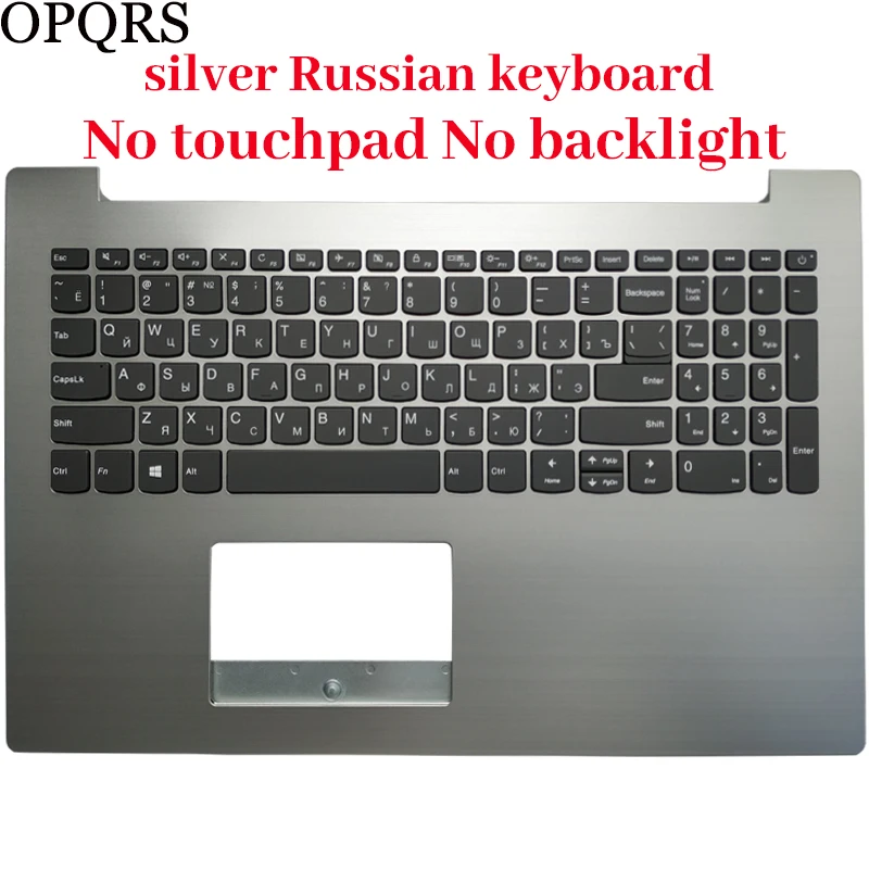 novo para lenovo ideapad fr teclado do portátil com capa superior do apoio de mãos
