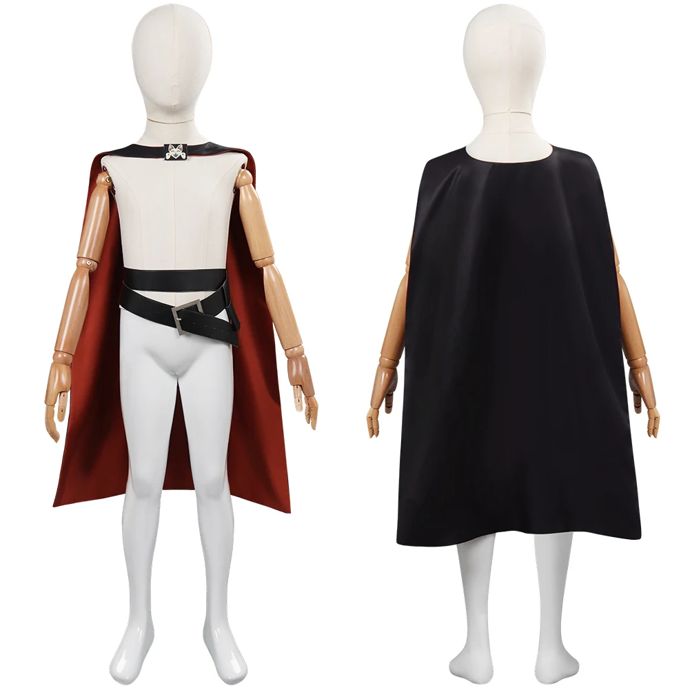 

Kids Children Puss in Boots Cosplay Costume Cloak Belt The Last Wish Halloween Carnival Party Suit
