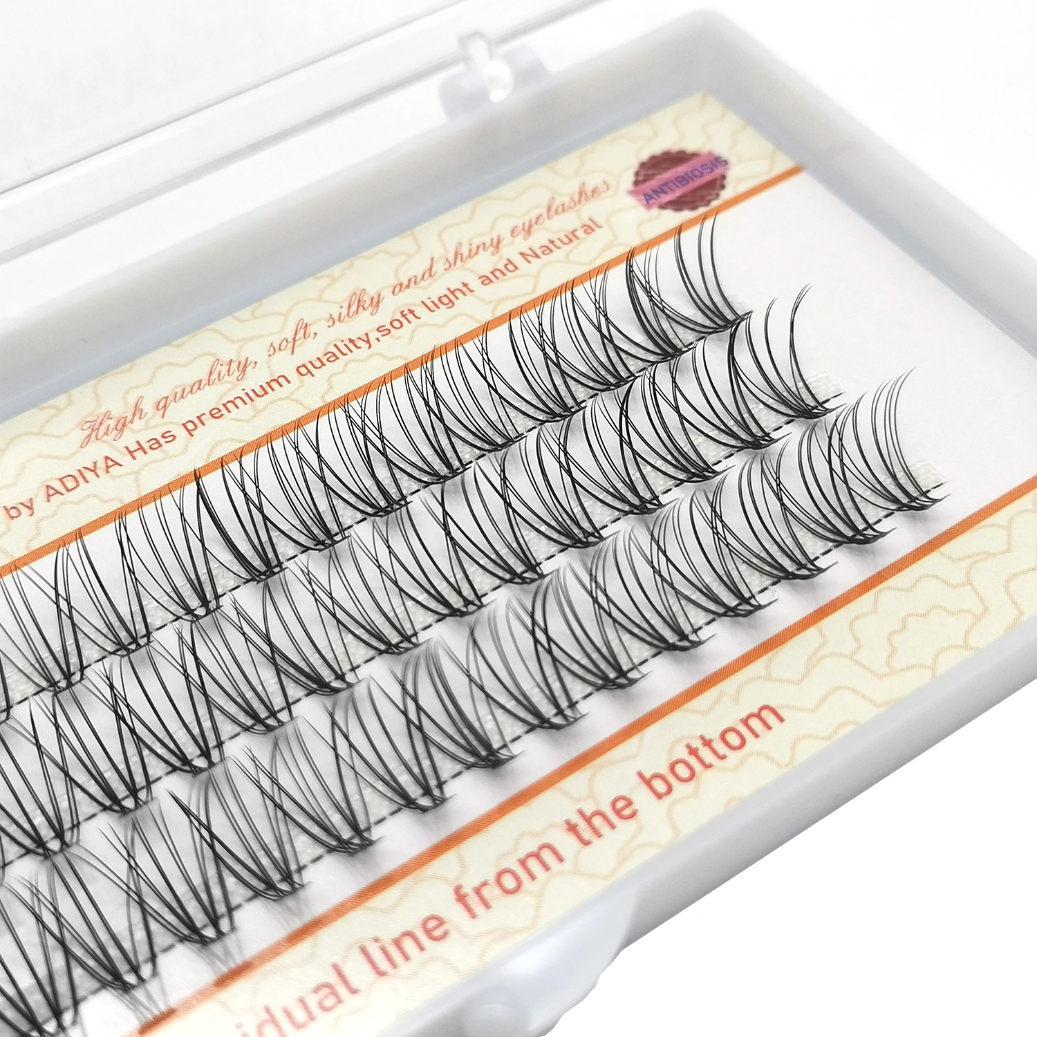 

Cluster Lashes 10D 20D 30D 40D 50D Premade Volume Eyelash Extensions C/D/dd Heat Bonded Fans Individual Eyelash 8-15mm Available