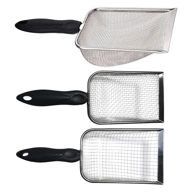 

Металлическая лопатка из нержавеющей стали с длинной ручкой для домашних животных