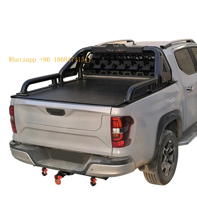 고강도 탄소강 스포츠 스텝 바 메탈 롤 케이지 4x4 픽업 트럭 베드