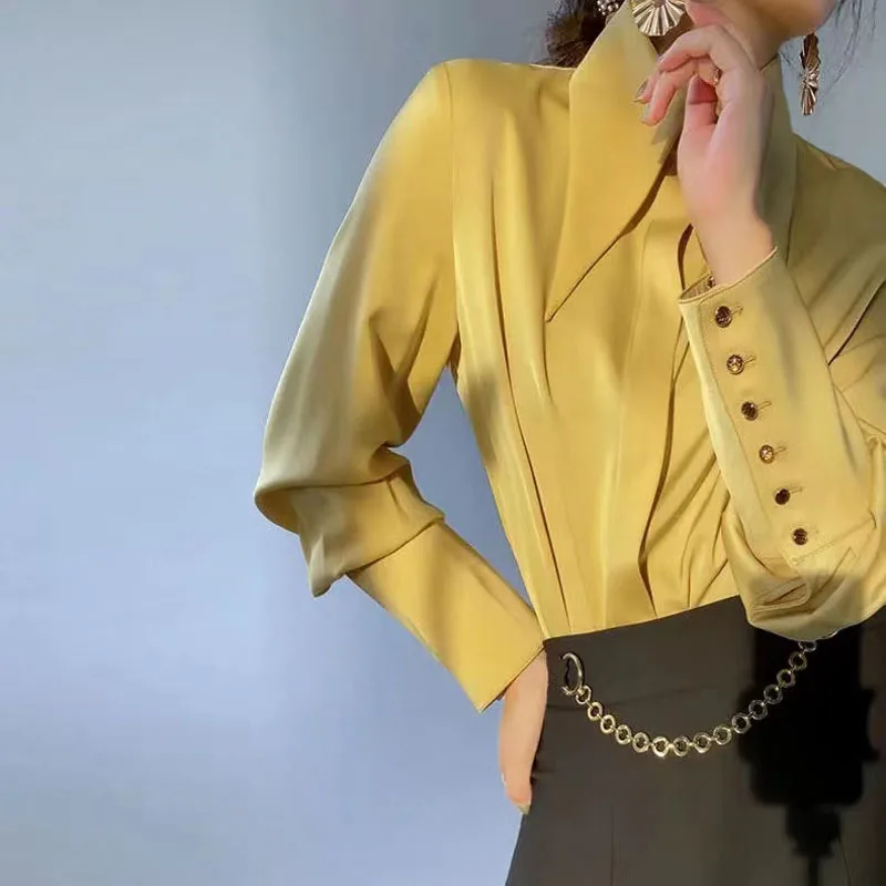 yellow blouses for ladies