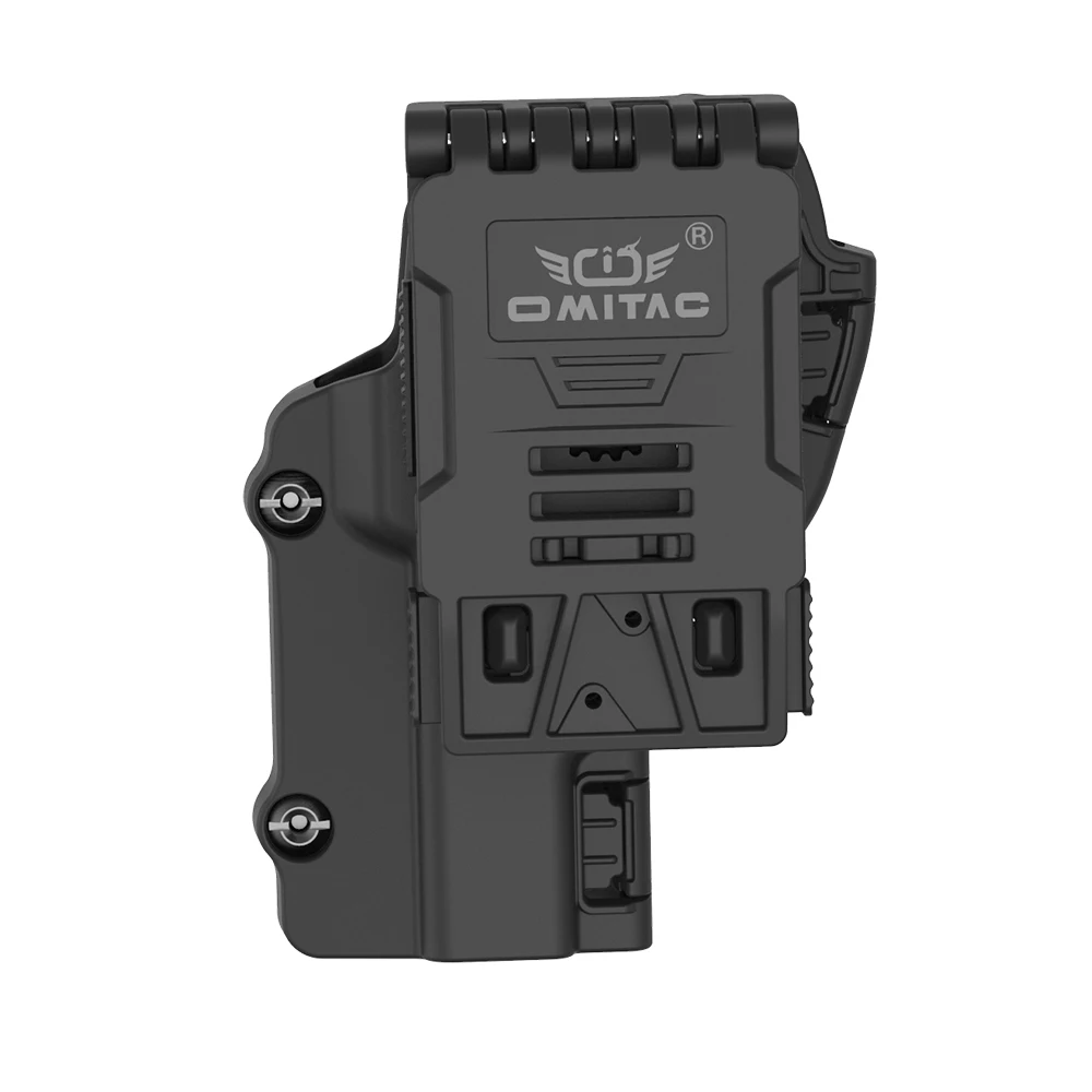 Pistol Holster Gun Holster Hunting Holster Baton Holster 360&deg; Rotation Belt Loop Holster Beretta 98FS Beretta 92FS Right Index Finger Released Autolock Retention Level 2 Holster OWB
