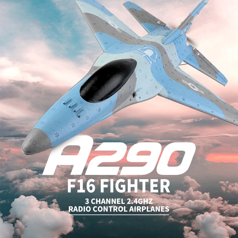 WLtoys XK A290 RC 비행기 3CH 무선 조종 모델 항공기 320mm 날개 길이 3D6G 시스템 비행기 EPP 폼 글라이더 어린이 장난감