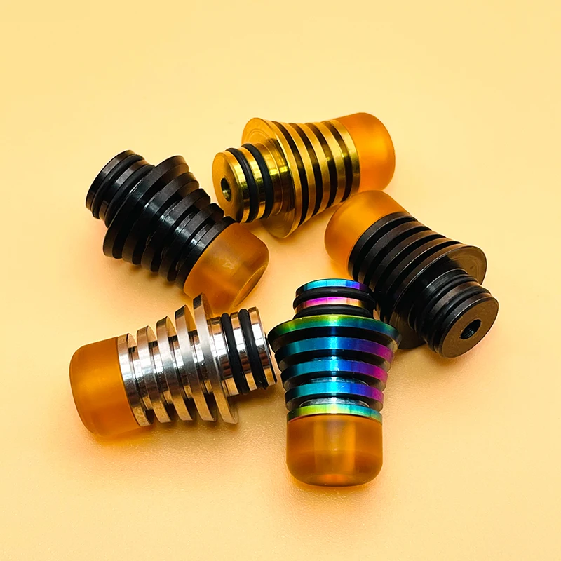 

Vape 510 drip tip stainless steel pei narrow bore mouthpiece for BSKR Berserker v1.5 mtl rta e-cig accessory