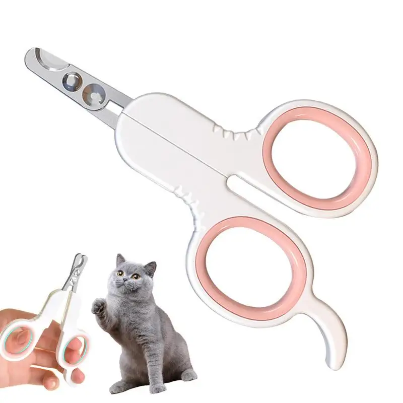 

Cat Nail Clipper Pet Claw Scissors Stainless Steel Professional Portable Grooming Tool For Kittens Hamster& Small Breed Animals