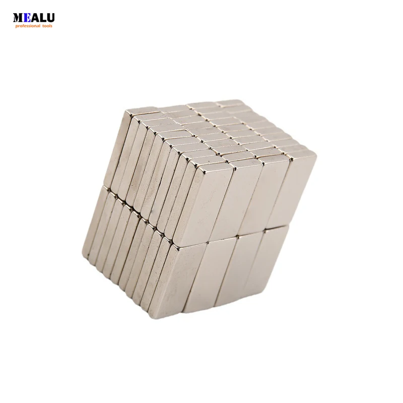 Aimant Frigo 20X10X2Mm Magneti A Blocchi Terre Rare Neodimio Iman Neodimio Imane De Neodimio Pizarra Magnete 5L Fai Da Te