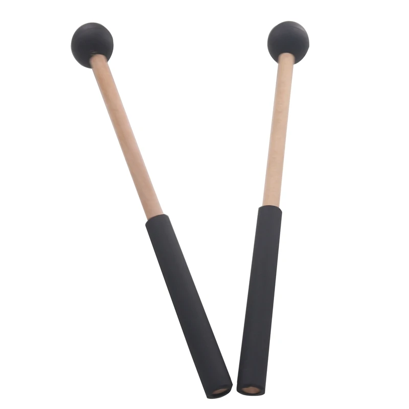 1 Pair Tongue Drum Mallets Soft Rubber Head Drum Mallets Sticks For Drums Tongue Drums And Keyboard Percussion