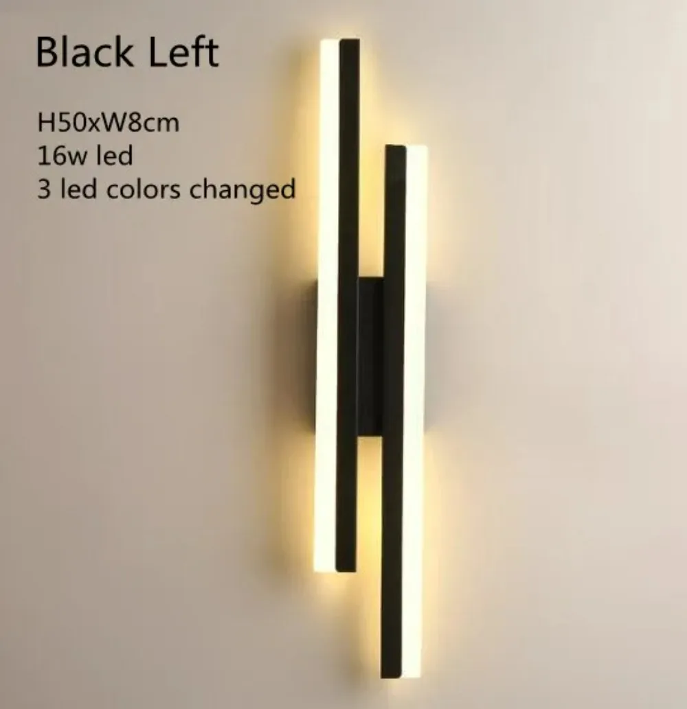 Modern LEDWall Lamp Wall Sconces Copper Line Pipe Acrylic Lampshade Indoor Lighting for Living Room Corridor Light Fixture 5