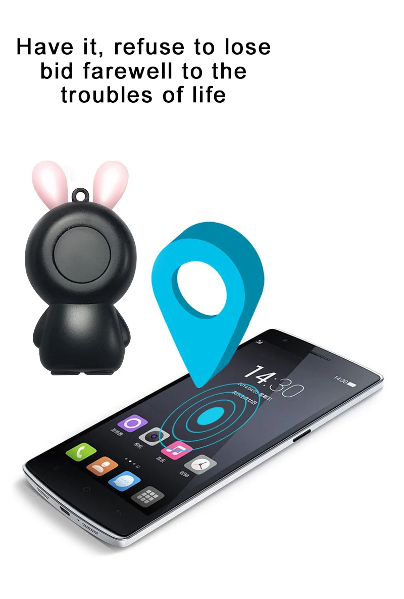 Smart Mini Gps Tracker Airtag Pet Child Elderly Lost Alarm for Xiaomi Huawei Apple Kindelf App Finder