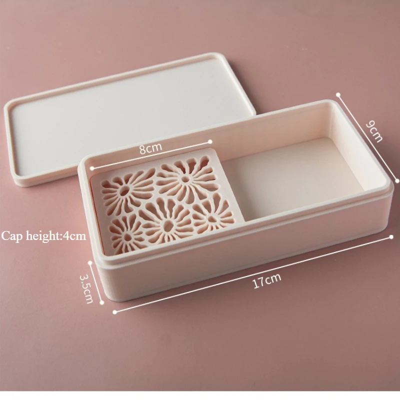 Soft Pottery Mold Powder Storage Box Anti Stick Corn Starch Container