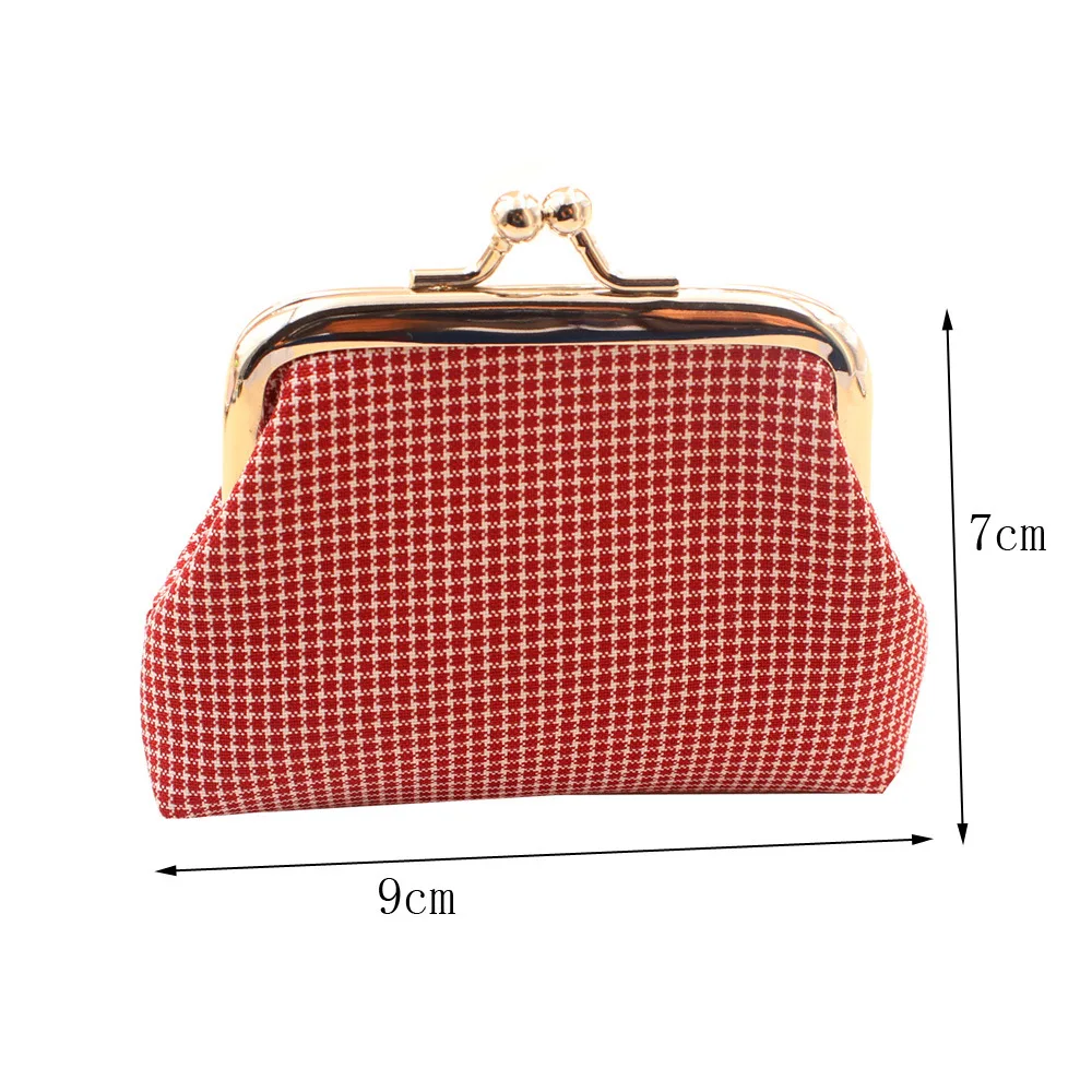 Women Small Coin Purses Girl Hasp Wallet Ladies Clutch Change Key Chain Storage Purse Female Mini Money Bag