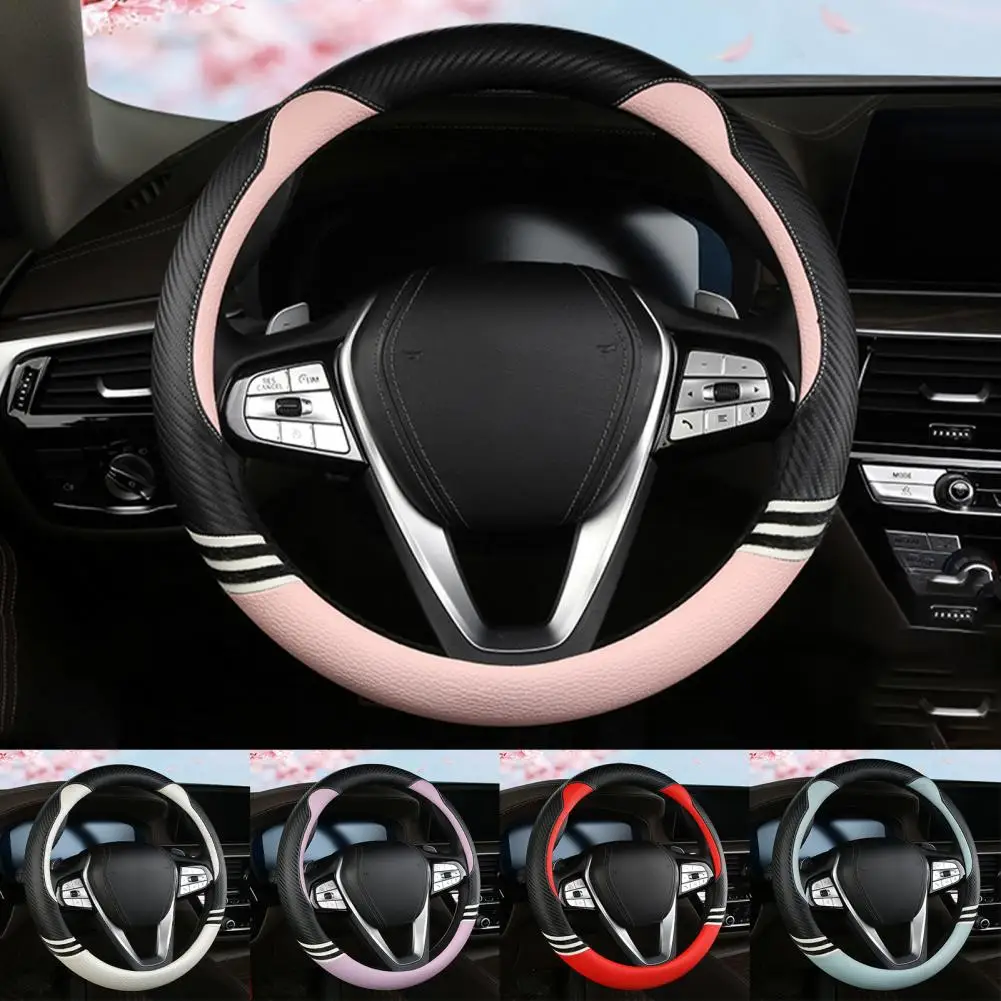 Car Steering Cover Fashionable Adorable Steering Wheel Protector Steering Wheel Decoration