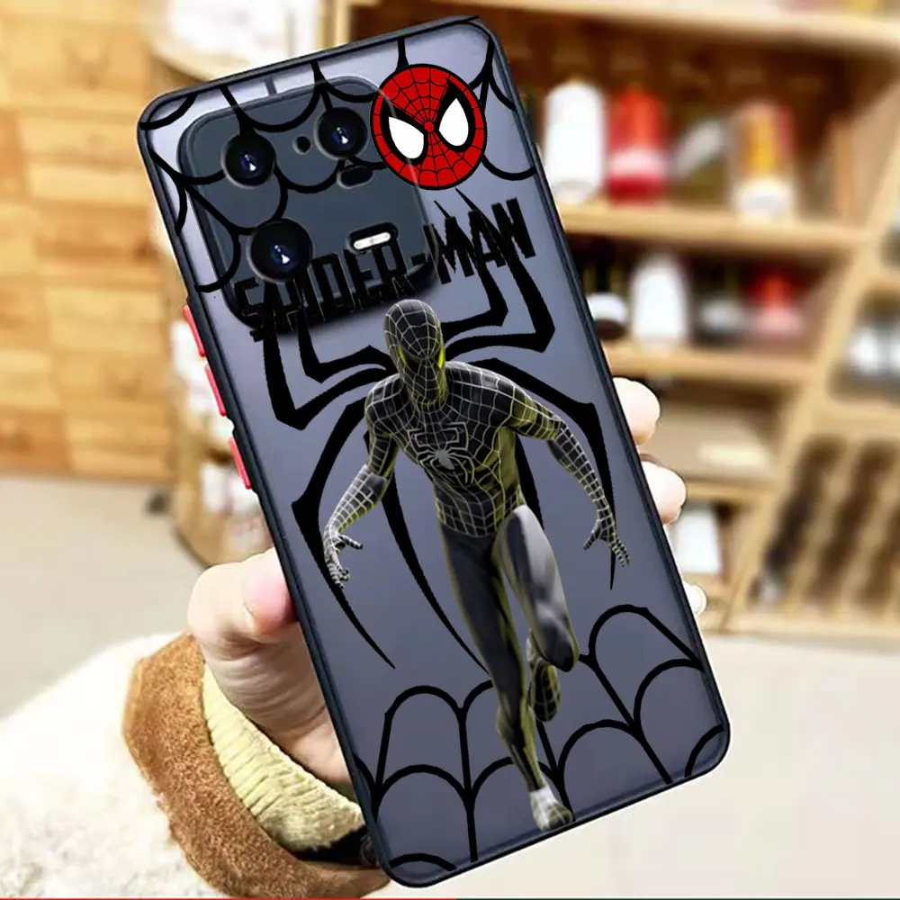 thumbnail image 1 of Funda mate para Xiaomi 13 12 12S 12T 11 11T 10 10T 10S 9 8 6X 5X PRO LITE 5G Funda Coque Capa Shell genial Marvel'S Spider-Man, 1 of 5