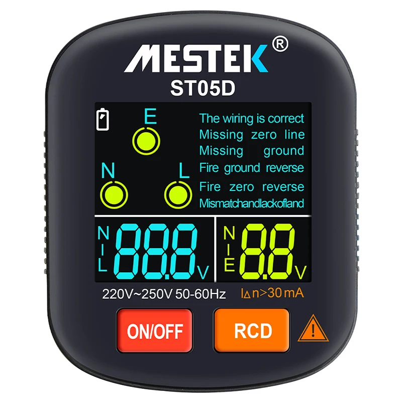 Mestek-Tomada-Tester-e-Tomada-Checker-Tomada-Tester-Detector-de-Tomada ...