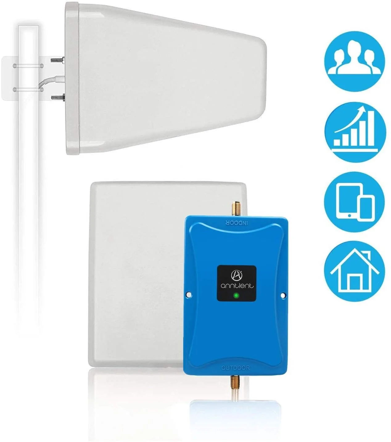 3G 4G LTE 700MHz Cell Phone Signal Booster Band 28 Repeater Mobile Amplifier Kit Voice Data