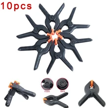 

10PCS 2inch Spring Clamps Hard Plastic Tools Woodworking Spring Grip Picture Frame Toggle Clamps Spring Clip Hand Tools