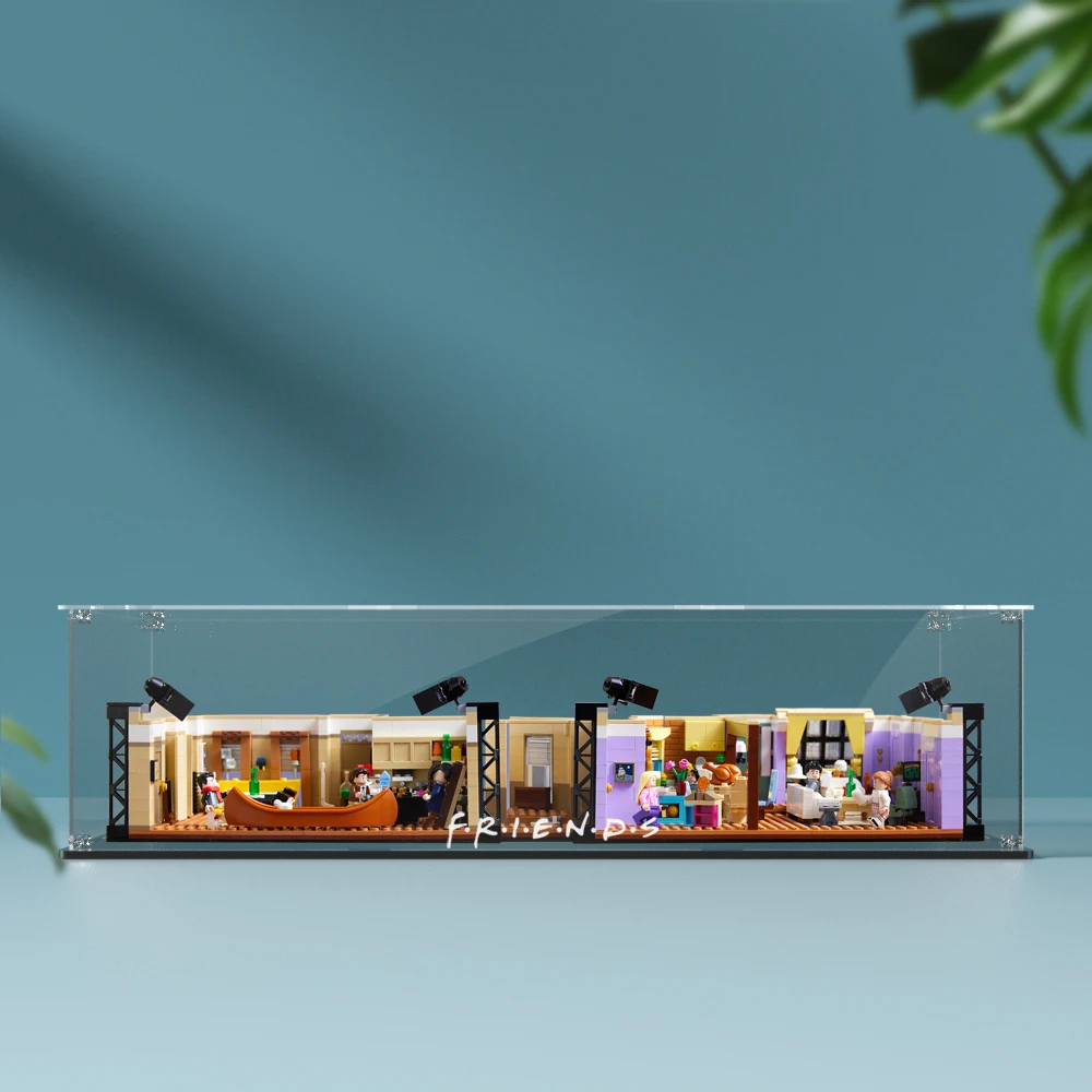 Acrylic Display Box for Lego 10292 The Friends Apartments Dustproof Clear Display Case Model storage box (Lego Set not Included） 5