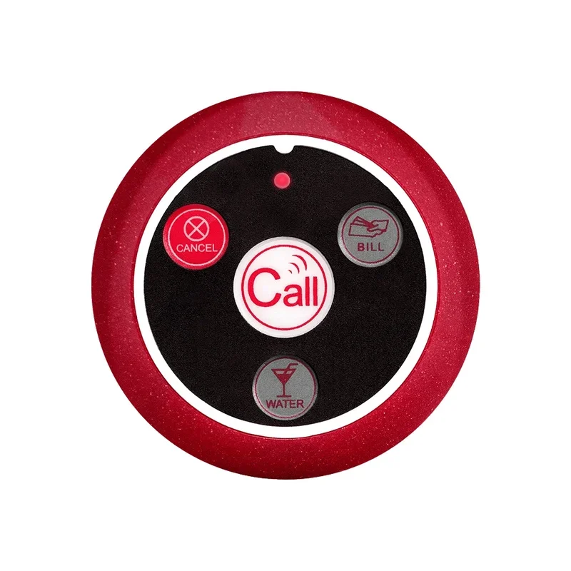 QWICALL 50Pcs Wireless Calling System Pager Waterproof Call Button for Bar,Restaurant,Office,Cafe Call waiter Service Bell