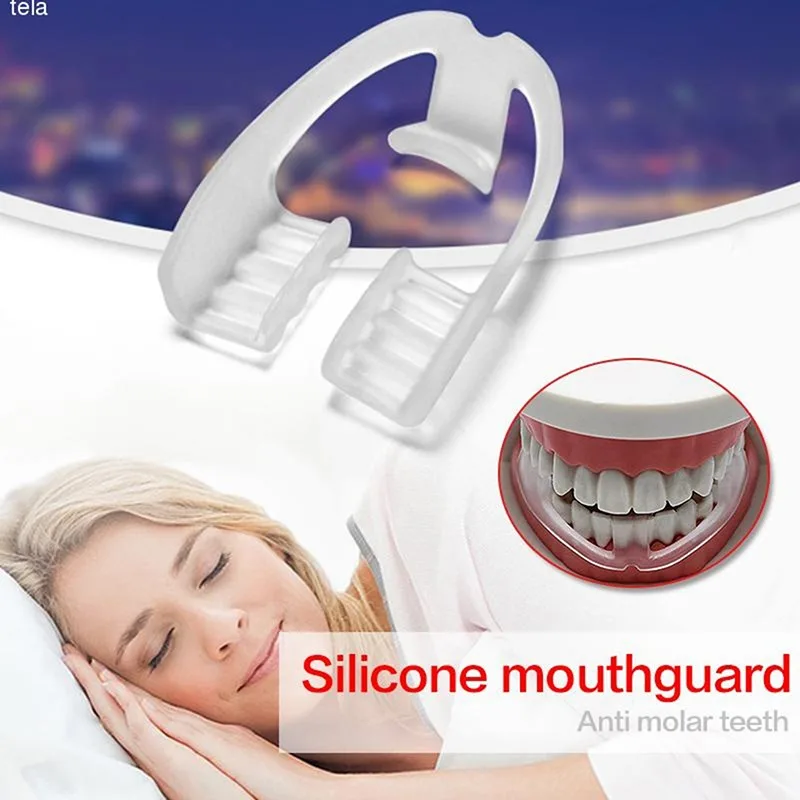 1/2/5PCS Bruxism Mouth Guard Sleep Mouthguard Splint Clenching Dental Braces Alignment Trainer Sleep Aid Teeth Protector Tools 2