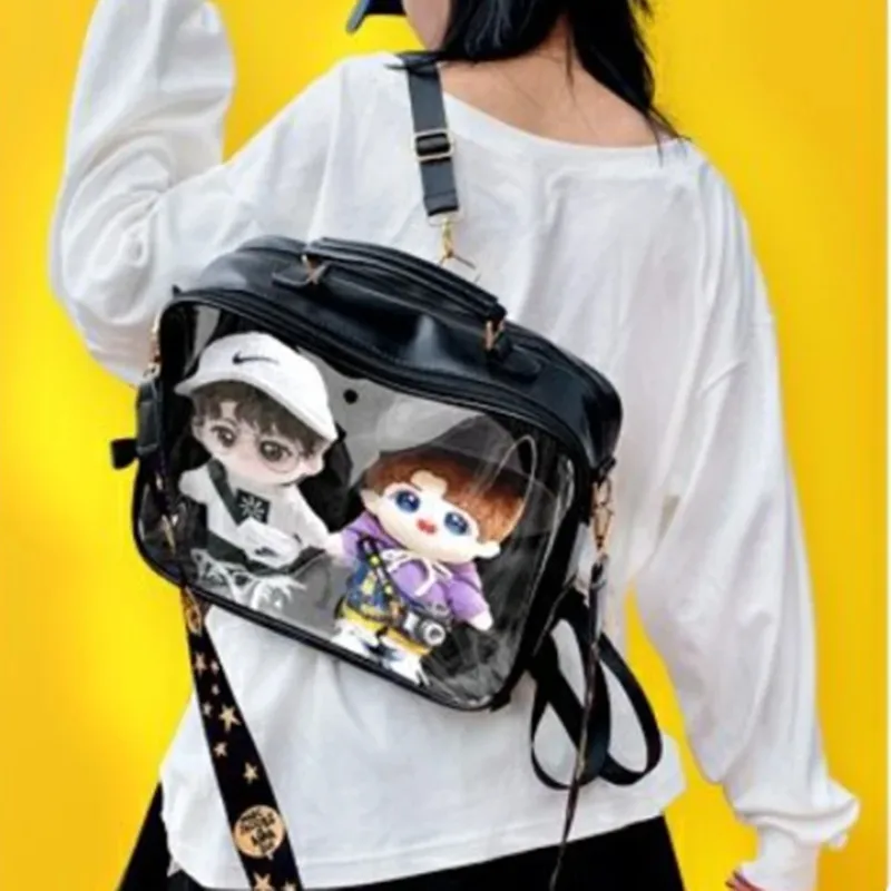 Ita Backpack Cute ITA BagJapanese Candy Color Transparent Backpacks Teenage Girls Bandage Lolita Shoulder Handbags