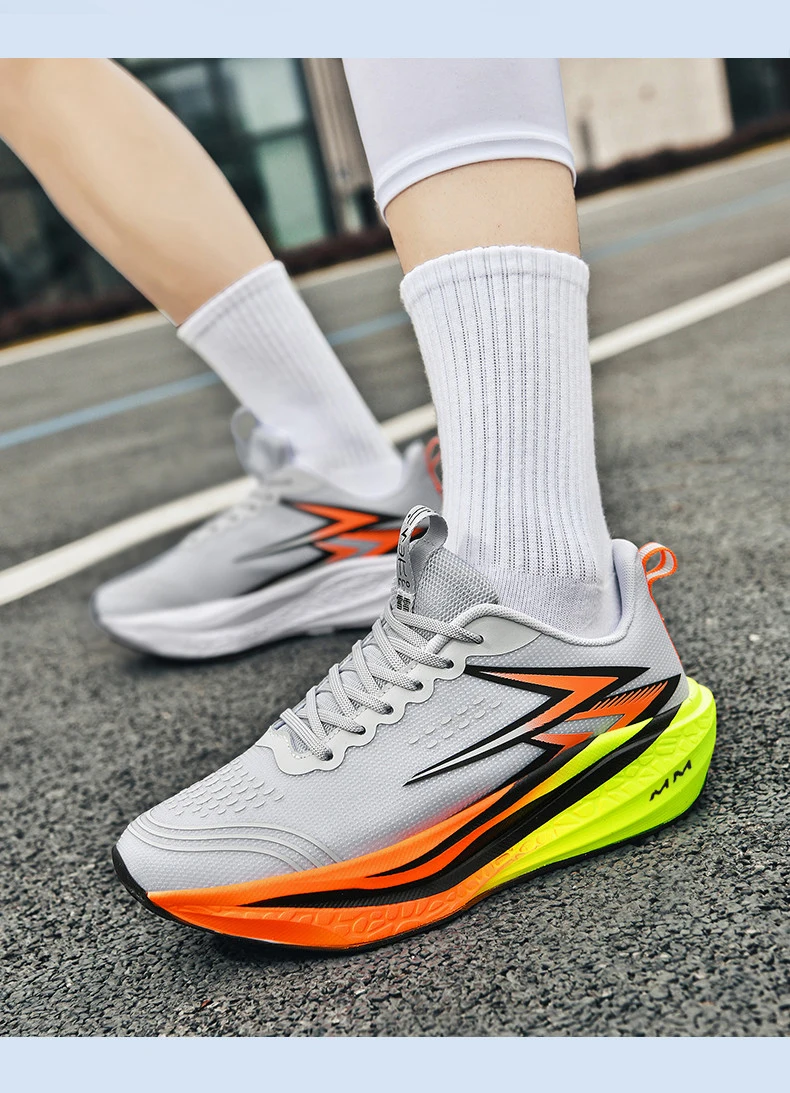 Marathon Running Shoes Men Carbon Board Sports Breathable Lightweight Women's Comfortable Athletic Nonskid Sneakers Casual 2026 S6e73d1472c734d34a4f742dcfa618d77t