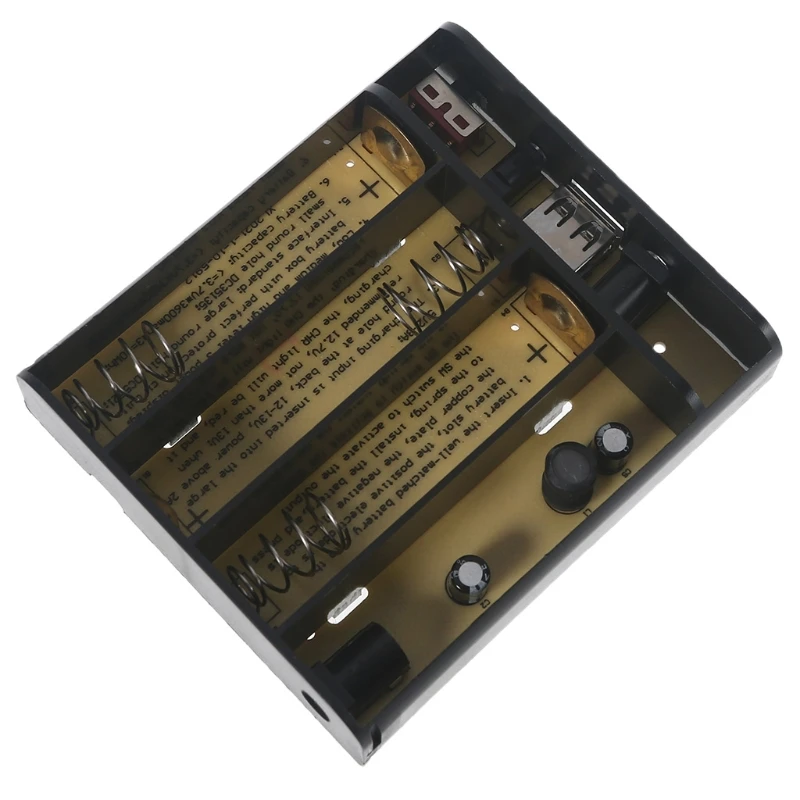 USB 5V + DC 9V + 12V DIY 18650 Battery UPS Box For Car DVR WiFi Router Modem Speaker CCTV Camera Spaeker