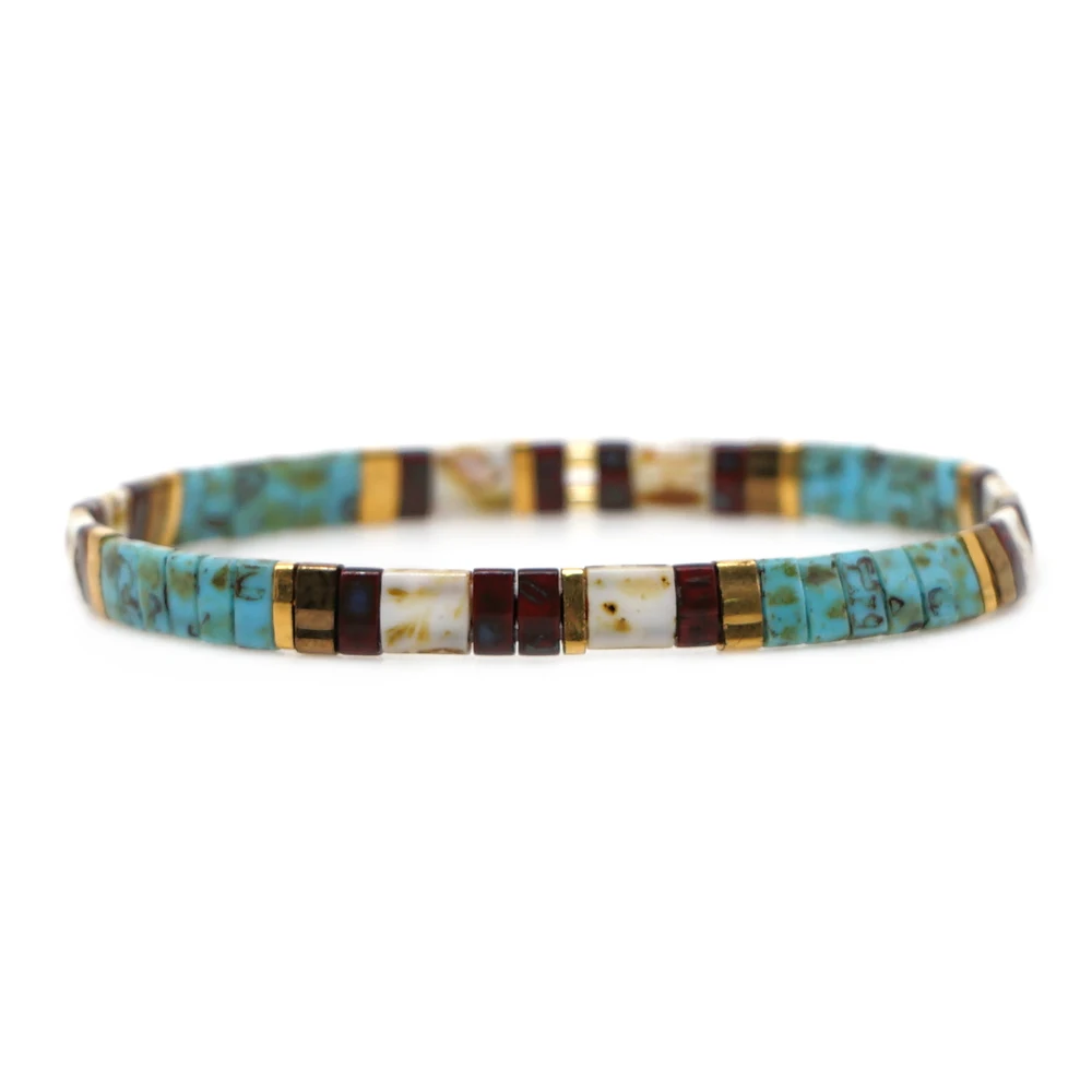 Vintage Bracelet for Women Miyuki Tila Beads Bracelets Boho Pulseras Sample Jewelry Friends Best Gift