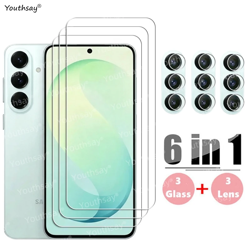 Premium 6-in-1 Tempered Glass Screen Protector