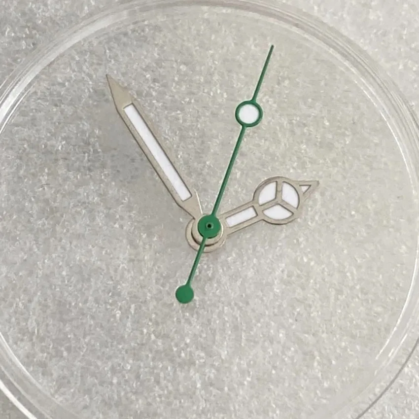 Watch hands suitable for NH36/4R movement modification accessories NH35 hands green night light Mercedes Benz/Seiko Watch Accessories