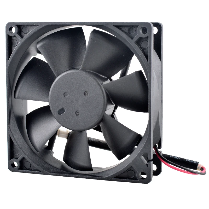 Ventilador de Refrigeração 92x92x25 mm Dc12v 0.60a Linhas Ventilador de Alta Corrente de Vento para Chassis Aub0912vh 9cm 9.2cm 92 mm - Imagem 3