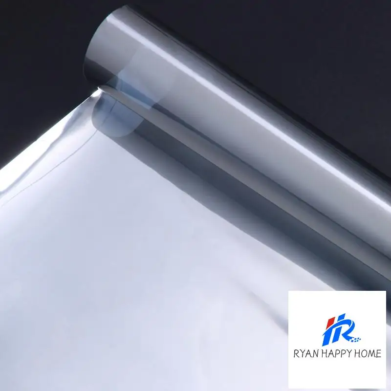 10X Solar One Way Reflective Mirror Privacy Window Film Stop Heat Sticker 30 X 100Cm, Silver