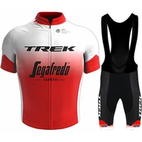 TREK Cycling Clothing Man Men's Bike Jersey Set Costume Sports Bicycles Summer 2025 Laser Cut Mens Clothes Jacket Equipment Mtb 1